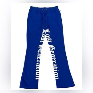 Men's "Lost Generation" Stacked Terry Pants NWT